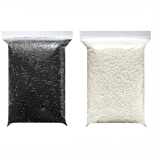 ZLLBTMO 20.000 2,6-mm-Sicherungsperlen, Weiß, Schwarz, 10.000 Stück, Kunststoff, Rund, Craftbeads, DIY, mit 1 Bügelpapier ZLLBTMO 20.000 2,6-mm-Sicherungsperlen, Weiß, Schwarz, 10.000 Stück, Kunststoff, Rund, Craftbeads, DIY, mit 1 Bügelpapier von ZLLBTMO