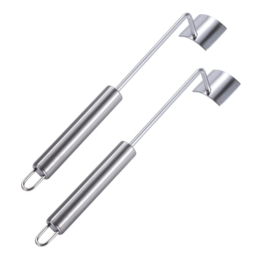 Maisschäler Maiskolben Schäler Stainless Steel Maisschneider Long Griff Corn Stripper Küchenhelfer Mais Peeler für Heim Küche Restaurant Bbqs 2 Stück Maisschäler Maiskolben Schäler Stainless Steel Maisschneider Long Griff Corn Stripper Küchenhelfer Mais Peeler für Heim Küche Restaurant Bbqs 2 Stück von ZLLkeji