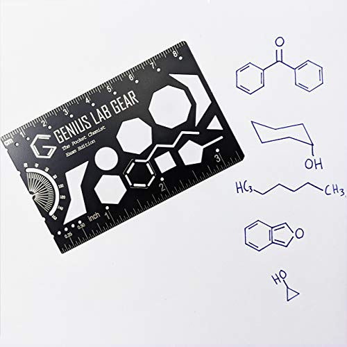ZLYSYCM The Pocket Chemist Exam Edition- Organic Chemistry Stencil Drawing Template von ZLYSYCM