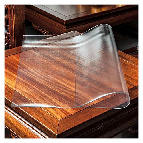 ZLYWE Bodenschutzmatte Matt Teppich Wohnzimmer Konferenzraum Fußabtreter Für Harten Boden- Und Teppichschutz Tischfolie, 2,0 Mm, 9 Spezifikationen (100X150cm) von ZLYWE