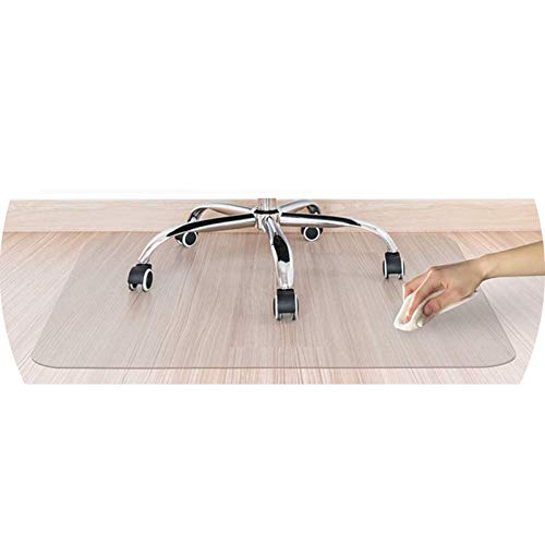 ZLYWE Rutschfester Computertisch Drehstuhl PVC-Matte, Bürostuhlmatte for Hartholzboden, for Rollstühle (2.0mm,140x200cm) von ZLYWE