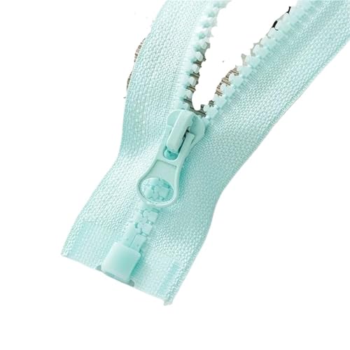 Resin Zipper Open-End Zip 40/50/60/70/80/90/100/120cm Applied for Garment Jacket Coat Sewing Process Sewing Accessories(Blue,80cm x 1pc) von ZMCGNO