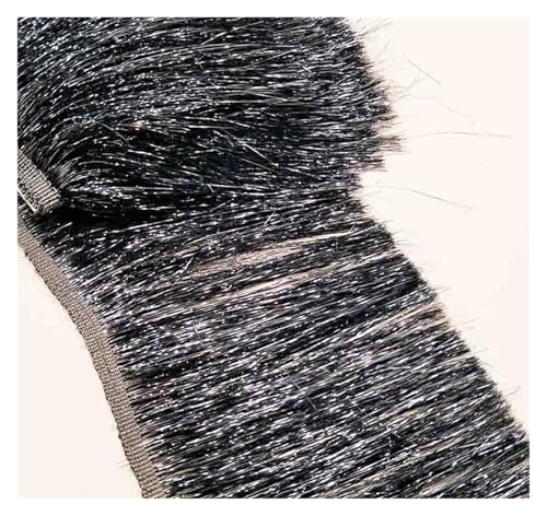ZMCGNO 1 Yard 20 cm breite Spitzenfransenbesatz Quaste Fransenbesatz for lateinamerikanische Kleider Bühnenkleidung Zubehör Spitzenband Quaste(M2) von ZMCGNO