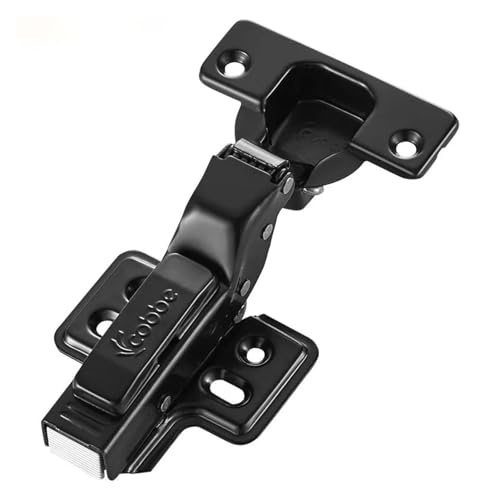 ZMCGNO 1 stück Schwarz Schranktür Scharnier Kalt Schiene Stahl Tür Hydraulische Scharniere Dämpfer Puffer Soft-Close Scharnier Küche Hardware(821-1 Insert embed) von ZMCGNO