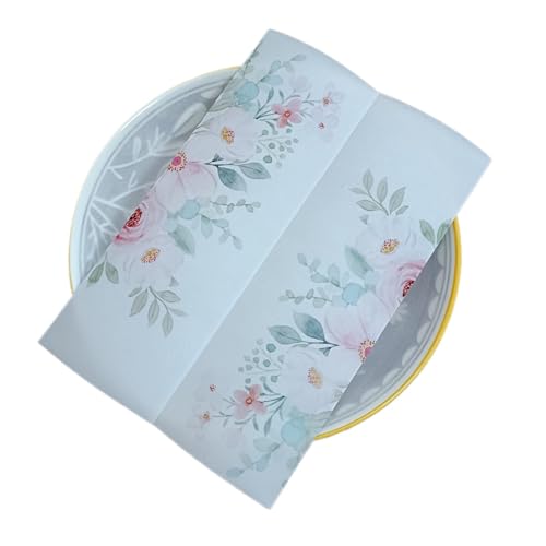 ZMCGNO 10 stücke Hochzeit Einladung Karten DIY Umschlag Transparent Lädt for Braut Party(Clear,Vellum Wrap Envelope) von ZMCGNO