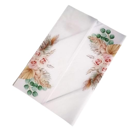 ZMCGNO 10 stücke Hochzeit Einladung Karten DIY Umschlag Transparent Lädt for Braut Party(Dark Khaki,Whole Set) von ZMCGNO