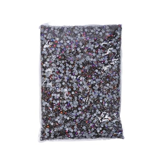 ZMCGNO 14400 Stück/Großpackung 41 Farben Hotfix-Strasssteine ​​SS6-SS20 Kristall Hot Fix Strass(Blue Volcano,SS16-14400pcs) von ZMCGNO