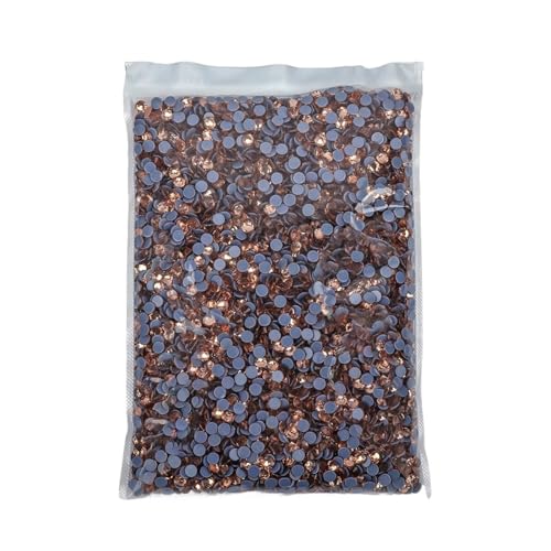 ZMCGNO 14400 Stück/Großpackung 41 Farben Hotfix-Strasssteine ​​SS6-SS20 Kristall Hot Fix Strass(Champagne,SS6-14400pcs) von ZMCGNO