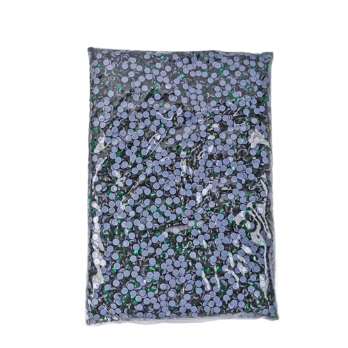 ZMCGNO 14400 Stück/Großpackung 41 Farben Hotfix-Strasssteine ​​SS6-SS20 Kristall Hot Fix Strass(Emerald,SS16-14400pcs) von ZMCGNO