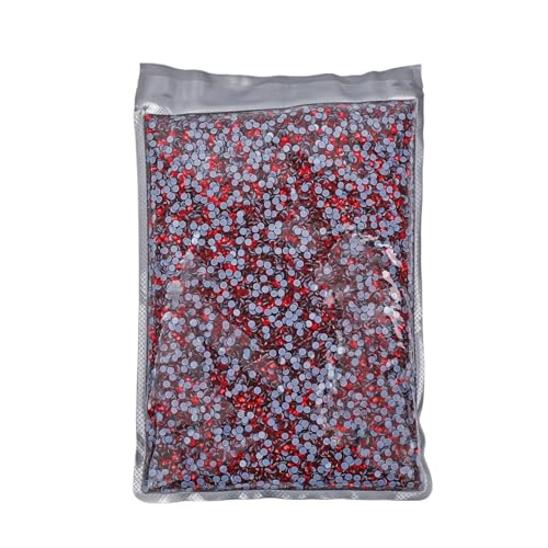 ZMCGNO 14400 Stück/Großpackung 41 Farben Hotfix-Strasssteine ​​SS6-SS20 Kristall Hot Fix Strass(Lt siam,SS20-14400pcs) von ZMCGNO