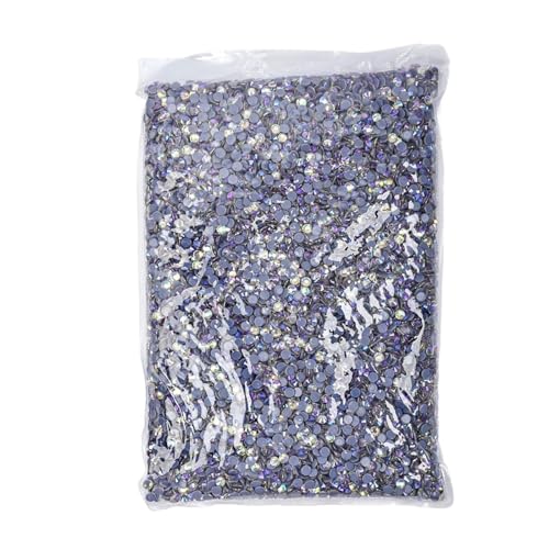 ZMCGNO 14400 Stück/Großpackung 41 Farben Hotfix-Strasssteine ​​SS6-SS20 Kristall Hot Fix Strass(Moonlight,SS20-14400pcs) von ZMCGNO