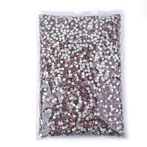 ZMCGNO 14400 Stück Flatback-Kristall-Non-Hotfix-Strasssteine ​​in Großpackung Glitzerkristall SS3-SS20 for Nagelhochzeiten(Lt Amethyst,SS5-14400pcs) von ZMCGNO