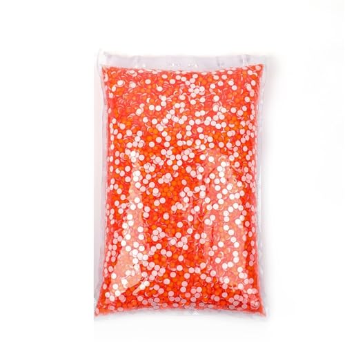 ZMCGNO 14400 Stück Flatback-Kristall-Non-Hotfix-Strasssteine ​​in Großpackung Glitzerkristall SS3-SS20 for Nagelhochzeiten(Neon Hyacinth,SS8-14400pcs) von ZMCGNO