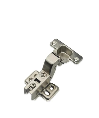 ZMCGNO 2 stücke Scharnier Edelstahl/kaltgewalzten Stahl Hydraulische Schrank Tür Scharniere Dämpfer Puffer Soft Close Küche Schrank Möbel Volle/Einbetten(Stainless-Move-in) von ZMCGNO