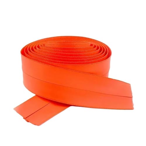 ZMCGNO 5/10M Wasserdichtes Reißverschlussband mit umgekehrten Reißverschlussschiebern Outdoor-Tasche Kleidungsstück Zelt Nylon-Reißverschlüsse Reparaturset DIY(Color10,10m+10pcs) von ZMCGNO