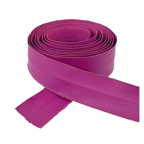 ZMCGNO 5/10M Wasserdichtes Reißverschlussband mit umgekehrten Reißverschlussschiebern Outdoor-Tasche Kleidungsstück Zelt Nylon-Reißverschlüsse Reparaturset DIY(Color16,10m+10pcs) von ZMCGNO