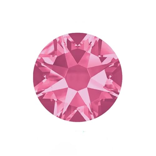 ZMCGNO Geschliffene Facetten SS16, SS20, SS30 Nicht Hotfix Strass Kristall AB Flatback Kristall Strass Dekorationssteine(Rose,Ss20 1440pcs) von ZMCGNO