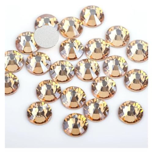 ZMCGNO Hellrosa/Rose/Fuchsia 3D Nail Art Strasssteine ​​Kristallnägel Nagel Strasssteine(Champagne,SS8 1440pcs) von ZMCGNO