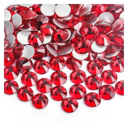 ZMCGNO Hellrosa/Rose/Fuchsia 3D Nail Art Strasssteine ​​Kristallnägel Nagel Strasssteine(Siam,SS8 1440pcs) von ZMCGNO