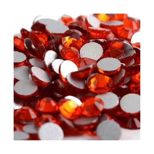 ZMCGNO Lila Samt Kristall Lose Nicht Hot Fix Strass Glas Strass Nicht Hotfix Strass DIY Nägel Kunst Dekorationen(Hyacinth,SS5-1440pcs) von ZMCGNO