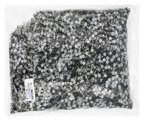 ZMCGNO SS6-SS30 Hotfix Strasssteine ​​Kristall Hot Fix Strass Kleidungsstück(Brass,Ss20 14400pcs) von ZMCGNO