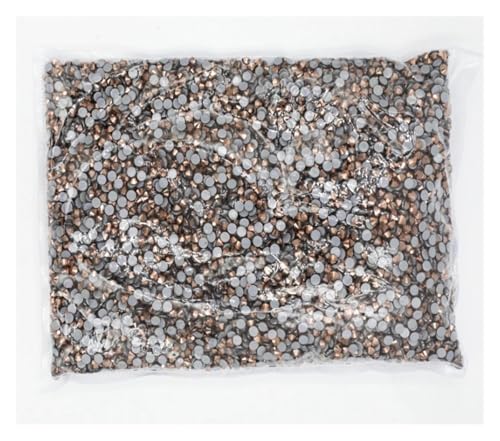 ZMCGNO SS6-SS30 Hotfix Strasssteine ​​Kristall Hot Fix Strass Kleidungsstück(Coffee,Ss20 14400pcs) von ZMCGNO