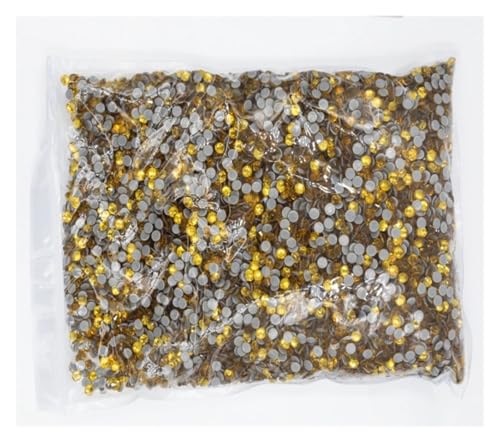 ZMCGNO SS6-SS30 Hotfix Strasssteine ​​Kristall Hot Fix Strass Kleidungsstück(Green,Ss20 14400pcs) von ZMCGNO