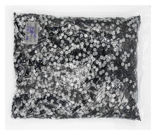 ZMCGNO SS6-SS30 Hotfix Strasssteine ​​Kristall Hot Fix Strass Kleidungsstück(Grey,Ss20 14400pcs) von ZMCGNO