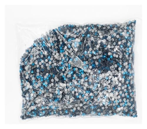ZMCGNO SS6-SS30 Hotfix Strasssteine ​​Kristall Hot Fix Strass Kleidungsstück(Gun Metal,Ss10 14400pcs) von ZMCGNO
