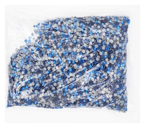 ZMCGNO SS6-SS30 Hotfix Strasssteine ​​Kristall Hot Fix Strass Kleidungsstück(Laser Bright,Ss20 14400pcs) von ZMCGNO