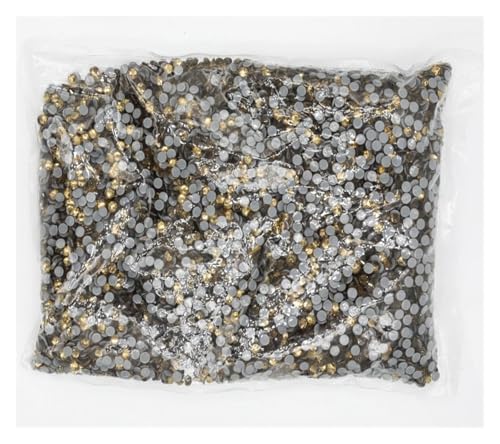 ZMCGNO SS6-SS30 Hotfix Strasssteine ​​Kristall Hot Fix Strass Kleidungsstück(Light Green,Ss20 14400pcs) von ZMCGNO
