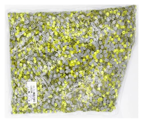 ZMCGNO SS6-SS30 Hotfix Strasssteine ​​Kristall Hot Fix Strass Kleidungsstück(Multi-Colored,Ss20 14400pcs) von ZMCGNO