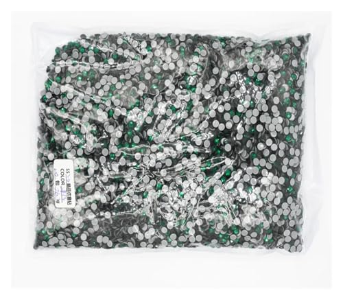 ZMCGNO SS6-SS30 Hotfix Strasssteine ​​Kristall Hot Fix Strass Kleidungsstück(Nickel,Ss12 14400pcs) von ZMCGNO