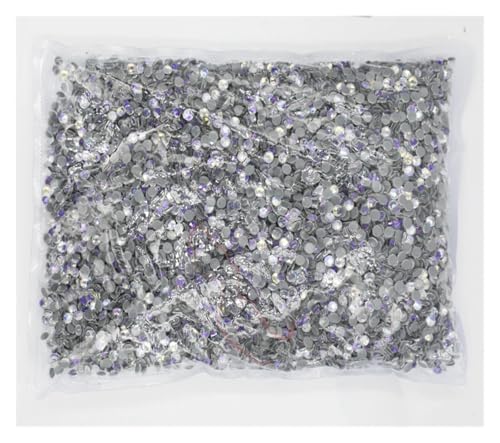 ZMCGNO SS6-SS30 Hotfix Strasssteine ​​Kristall Hot Fix Strass Kleidungsstück(Pink,Ss20 14400pcs) von ZMCGNO
