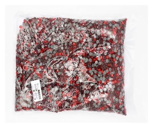 ZMCGNO SS6-SS30 Hotfix Strasssteine ​​Kristall Hot Fix Strass Kleidungsstück(Rose,Ss20 14400pcs) von ZMCGNO