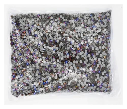 ZMCGNO SS6-SS30 Hotfix Strasssteine ​​Kristall Hot Fix Strass Kleidungsstück(Yellow,Ss12 14400pcs) von ZMCGNO