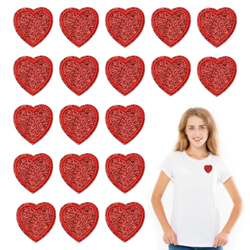 20 Stück Rot Herz-Aufnäher Bestickt Herzen Aufnäher Bügelflicken zum Aufbügeln Herz Bestickte Patches Bügelbilder Zum Aufbügeln für Jeans Kleidung DIY T-Shirt Hüte Jacken 20 Stück Rot Herz-Aufnäher Bestickt Herzen Aufnäher Bügelflicken zum Aufbügeln Herz Bestickte Patches Bügelbilder Zum Aufbügeln für Jeans Kleidung DIY T-Shirt Hüte Jacken von ZMDMAH