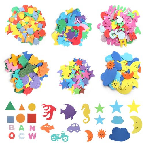 ZMDMAH 150 Stück Moosgummi Buchstaben Sticker Kinder Farben Selbstklebende Sticker Schaumstoff Stickers Set Aufkleber Sterne Herz Kinder Moosgummi Kunsthandwerk Sammelalben Diy Dekoration ZMDMAH 150 Stück Moosgummi Buchstaben Sticker Kinder Farben Selbstklebende Sticker Schaumstoff Stickers Set Aufkleber Sterne Herz Kinder Moosgummi Kunsthandwerk Sammelalben Diy Dekoration von ZMDMAH