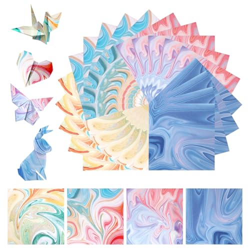 ZMDMAH 400 Blatt Origami Papier, 9,5 x 9,5 cm Origami Papier Farbverlauf Quadratisches Origami Papiers Doppelseitig, für Haus und Schule, Kunstprojekte und Partys Handgemachte Diy Origami ZMDMAH 400 Blatt Origami Papier, 9,5 x 9,5 cm Origami Papier Farbverlauf Quadratisches Origami Papiers Doppelseitig, für Haus und Schule, Kunstprojekte und Partys Handgemachte Diy Origami von ZMDMAH