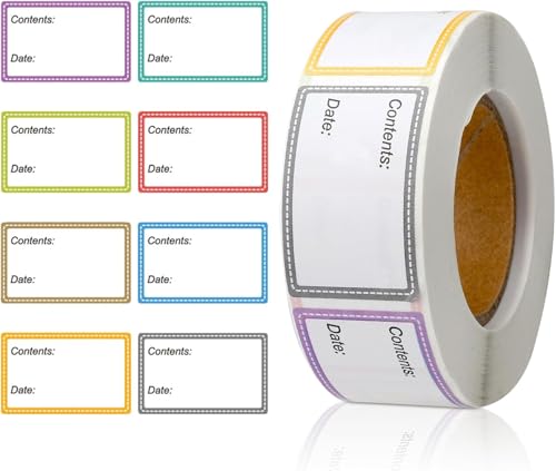 ZMDMAH 500 Stück Gefrieretiketten Lebensmitteldatum-Etiketten 25x40 mm Klebeetiketten zum Beschriften Self-Adhesive Jar Labels Food Freezer Labels Handmade Marmeladen Aufkleber Blank Labels Bag Labels ZMDMAH 500 Stück Gefrieretiketten Lebensmitteldatum-Etiketten 25x40 mm Klebeetiketten zum Beschriften Self-Adhesive Jar Labels Food Freezer Labels Handmade Marmeladen Aufkleber Blank Labels Bag Labels von ZMDMAH