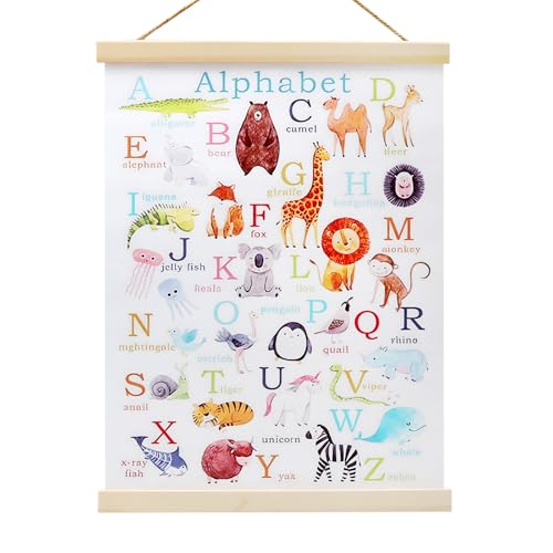 ZMDMAH Abc Poster für Kinder 30×40cm Anlauttabelle Lernposter Kinder Alphabet Poster Buchstaben Lernen Geeignet für Poster Kinderzimmer,Bilder Kinderzimmer,KindergäRten, Vorschulen, Grundschulen ZMDMAH Abc Poster für Kinder 30×40cm Anlauttabelle Lernposter Kinder Alphabet Poster Buchstaben Lernen Geeignet für Poster Kinderzimmer,Bilder Kinderzimmer,KindergäRten, Vorschulen, Grundschulen von ZMDMAH