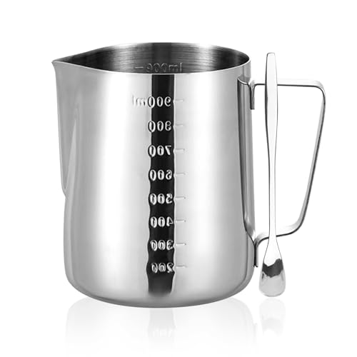 ZMDMAH Schmelztopf 1000 ml Topf mit Graduierung, Schmelztopf Kerzenwachs, Kerze Gießtopf zur Kerzenherstellung, Wachsschmelztopf mit Löffel für Kerzen, Butter, Käse, Schokolade, Seifenherstellung ZMDMAH Schmelztopf 1000 ml Topf mit Graduierung, Schmelztopf Kerzenwachs, Kerze Gießtopf zur Kerzenherstellung, Wachsschmelztopf mit Löffel für Kerzen, Butter, Käse, Schokolade, Seifenherstellung von ZMDMAH