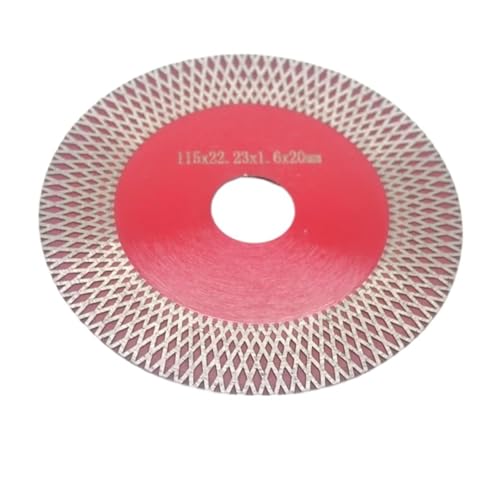 1 PC 4,5 zoll 115mm Diamant Metall Trennscheibe Keramik Fliesen Porzellan Marmor Kreisförmige Stein Sägeblatt for Winkel Grinder(115mm) von ZMGYF