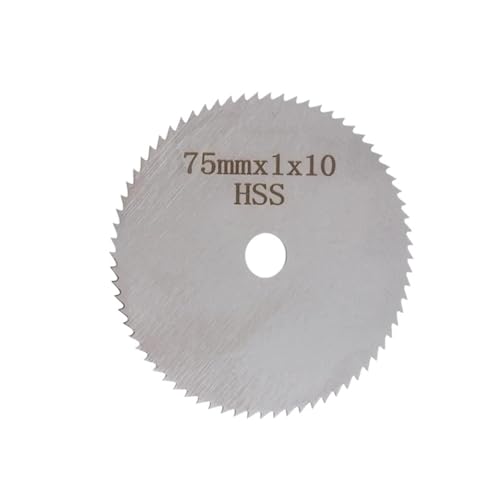 1 stücke 3 zoll 75mm Trennscheibe Kreissägeblatt for Holz Kunststoff Metall Rotierenden Schneidwerkzeuge 72 Zähne(1PC) von ZMGYF