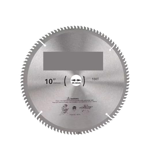 10 Inch Circular Saw Blades Wood Saw Blade Cutting Disc Woodworking Aluminum Cutting with 16/20mm Round Ring(Set1) von ZMGYF