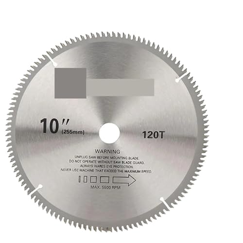10 Inch Circular Saw Blades Wood Saw Blade Cutting Disc Woodworking Aluminum Cutting with 16/20mm Round Ring(Set4) von ZMGYF