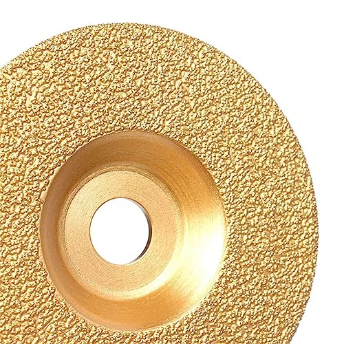 100/125mm Diamant Gusseisen Schneiden Schleifscheibe Körnung 36 Grob Sand Klinge Gusseisen Legierung Stein Auto Teile Schleifscheibe(100mm(3.94in),Bore-16mm) von ZMGYF
