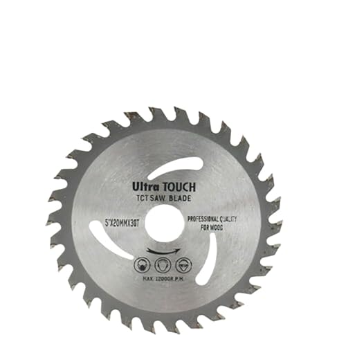 110 mm/115 mm/125 mm Sägeblatt, kreisförmige Holztrennscheiben, Trennscheiben aus Legierung, Elektrowerkzeug for die Holzbearbeitung, passend for Winkelschleifer(Style 2) von ZMGYF