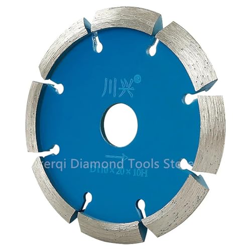110 mm 4,5 Zoll V-förmige Diamantsägeblatt mit 7/8/10 mm dicker Nuttrennscheibe for Beton, Marmor, Granit, Wände und Böden(7mm) von ZMGYF