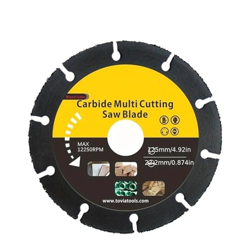115mm/125mm Hartmetall-Sägeblätter Holztrennscheibe Schneiden Holzsägescheibe Multitool Holzschneider(115mm) von ZMGYF